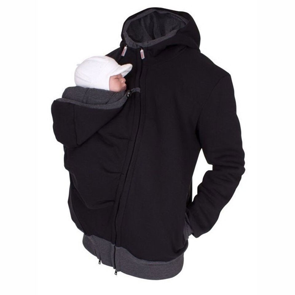 Abrigos de maternidad para mujeres embarazadas, chaqueta portabebés, canguro, sudaderas con capucha de maternidad