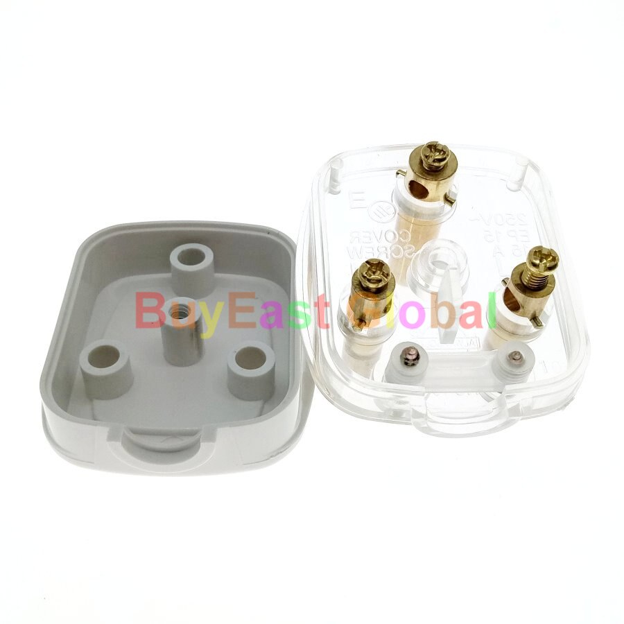 BS546 15A Type M Rewireable Main Power Plug AC100~250V 15A