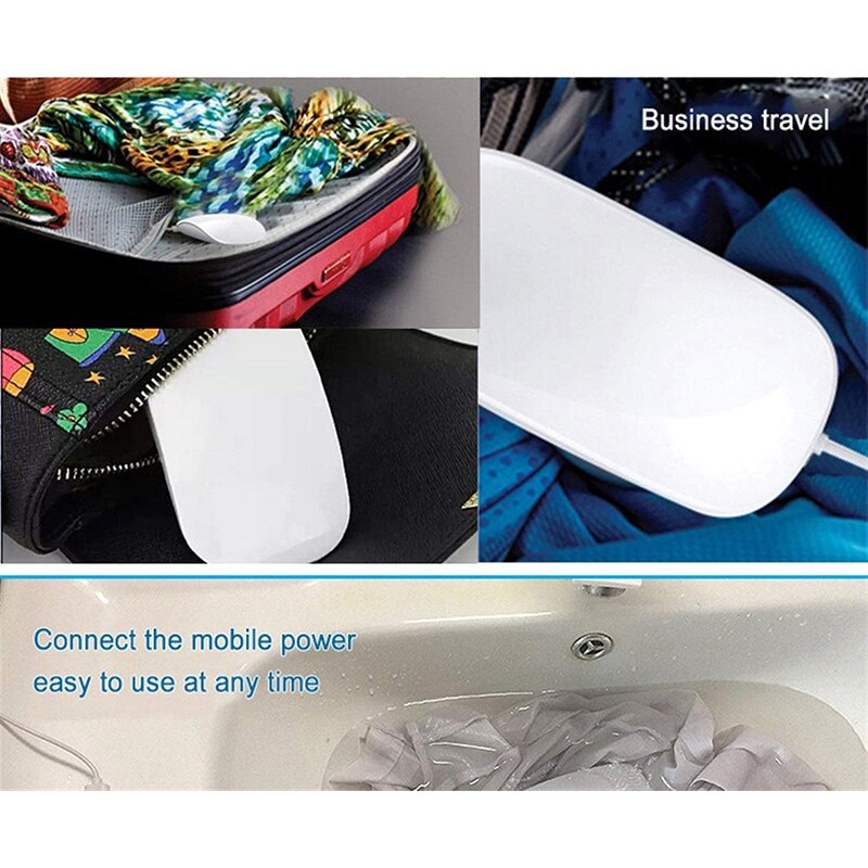 USB Multifunctional Mini Washing Machine Ultrasonic Portable Washer Waterproof IP66 5V Washing Machine