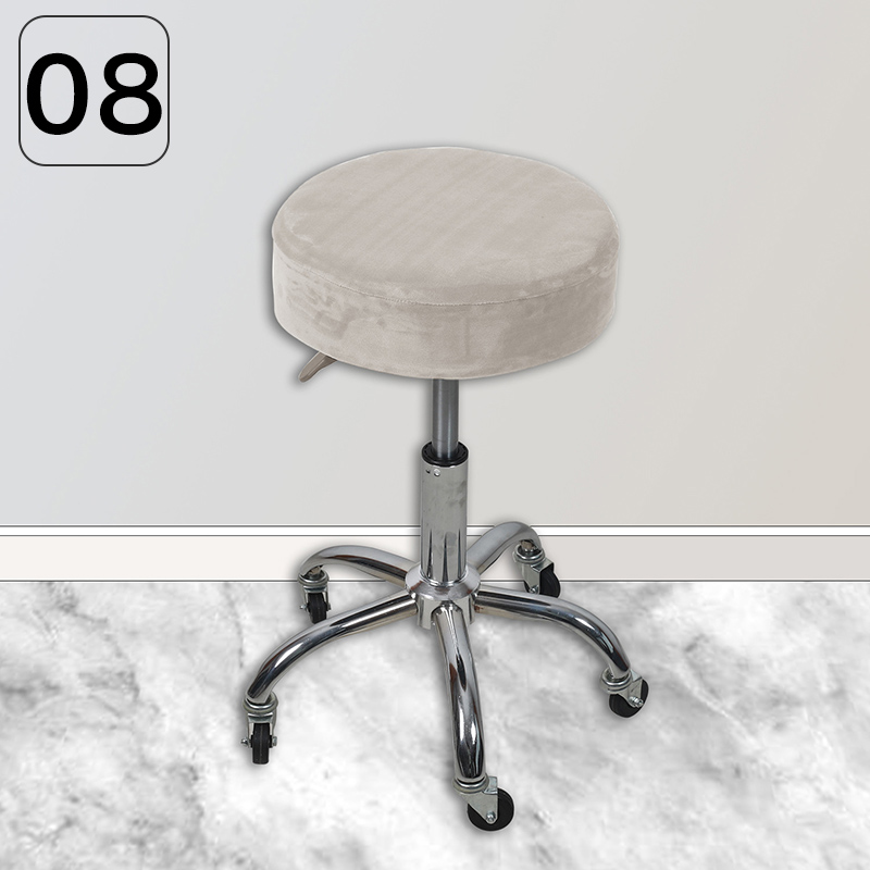 32-38cm Velvet Stool Cover Bar Round Swivel Chair Cover Universal Stool Cover Bar Coffee Shop Stool Cover: 8