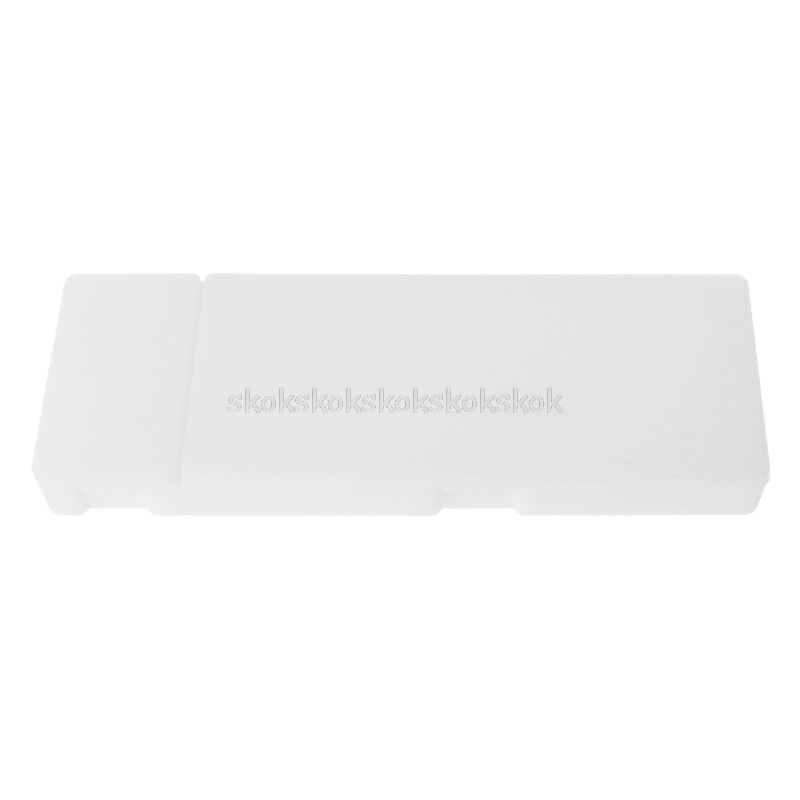 Boîte de rangement transparente PP stylo, boîte de rangement pour enfants fournitures scolaires de bureau matériaux muji style Au13 19: W3