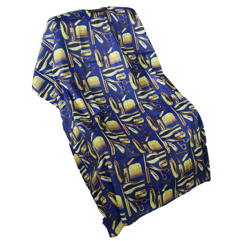 Hair Cut Cape Adult Haircut Salon Waterproof Wai Cloth Cape Cutting Cloak Haircut Salon Wai Cloth Hairdressing Tool: 07