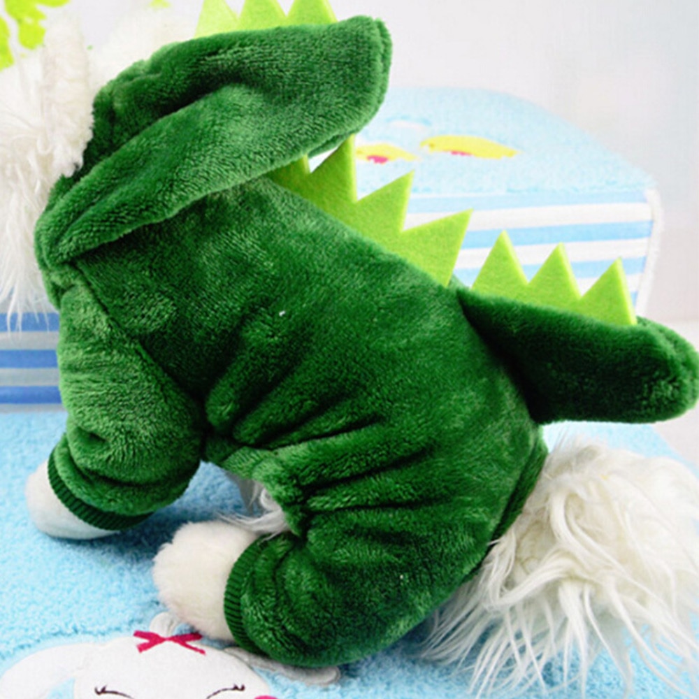 Manteau pour animaux de compagnie vêtements chaton chat Halloween dinosaure Costume chiot tenues mignonnes chats drôles 4 jambes habiller veste à capuche