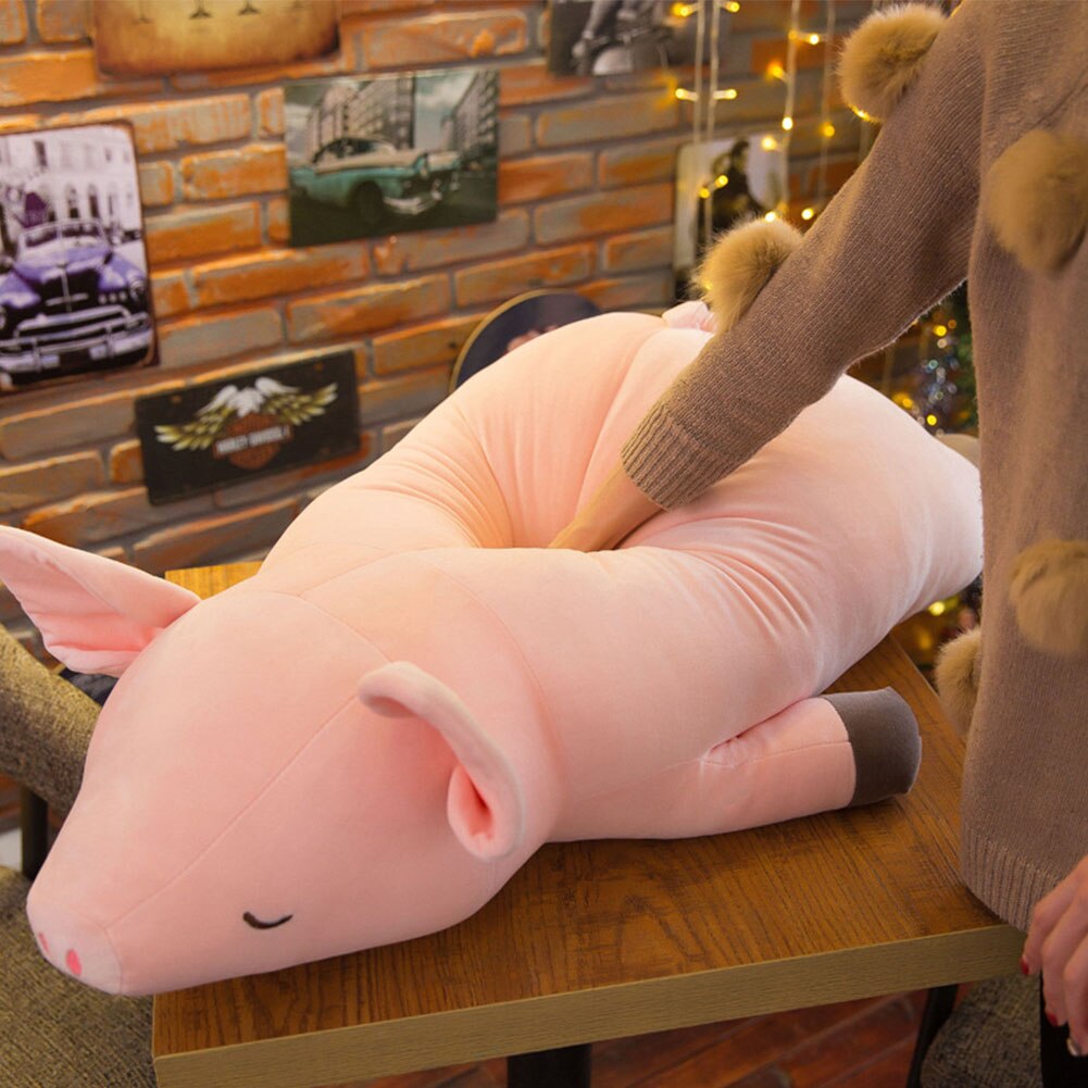 PP coton décoration oreiller belle unisexe petite amie en peluche poupée étreindre enfants bébé peluche cochon doux câlin