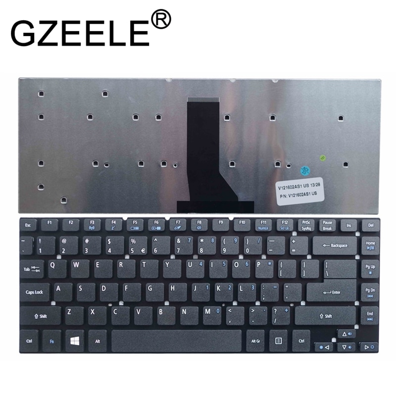 GZEELE teclado negro para Acer Aspire ES1-411 ES1-431 ES1-511 ES1-520 ES1-521 V3-431