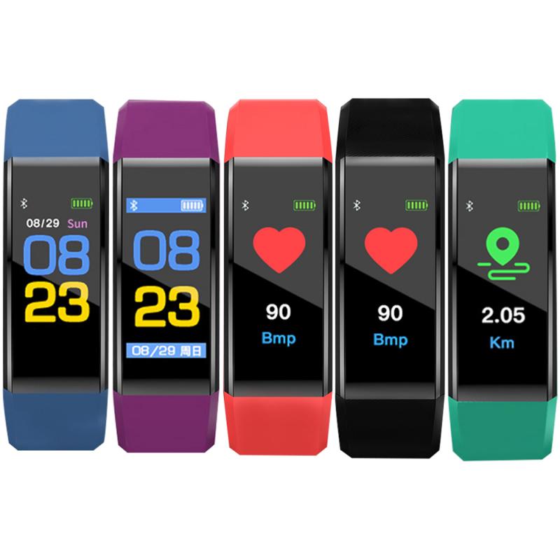 Y3 Color Screen Smart Bracelet Heart Rate Monitor Fitness Blood Pressure/Oxygen IP67 Waterproof Smartwatch Pedometer