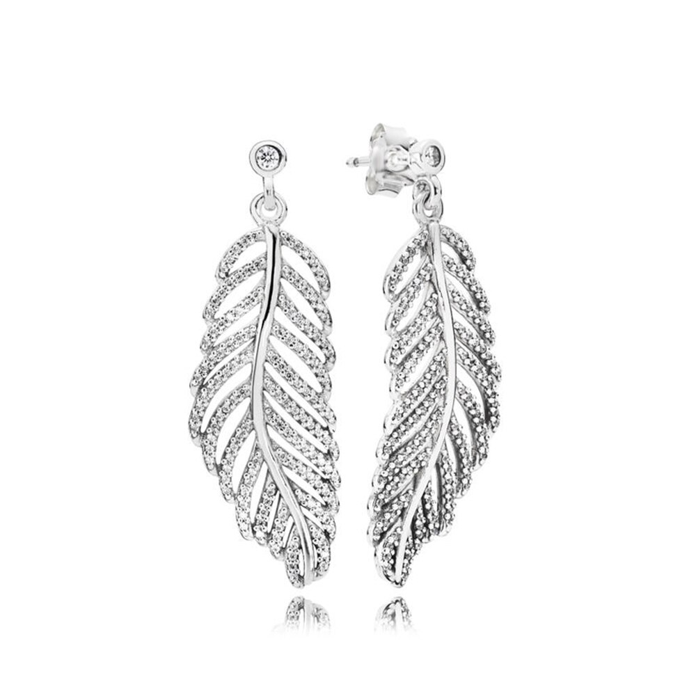 NEUE 100% 925 Sterling Silber Rose Gold Poliert Krone O Freier Funkelnde Krone Zucht Ohrring passen DIY Frauen Original schmuck: 6