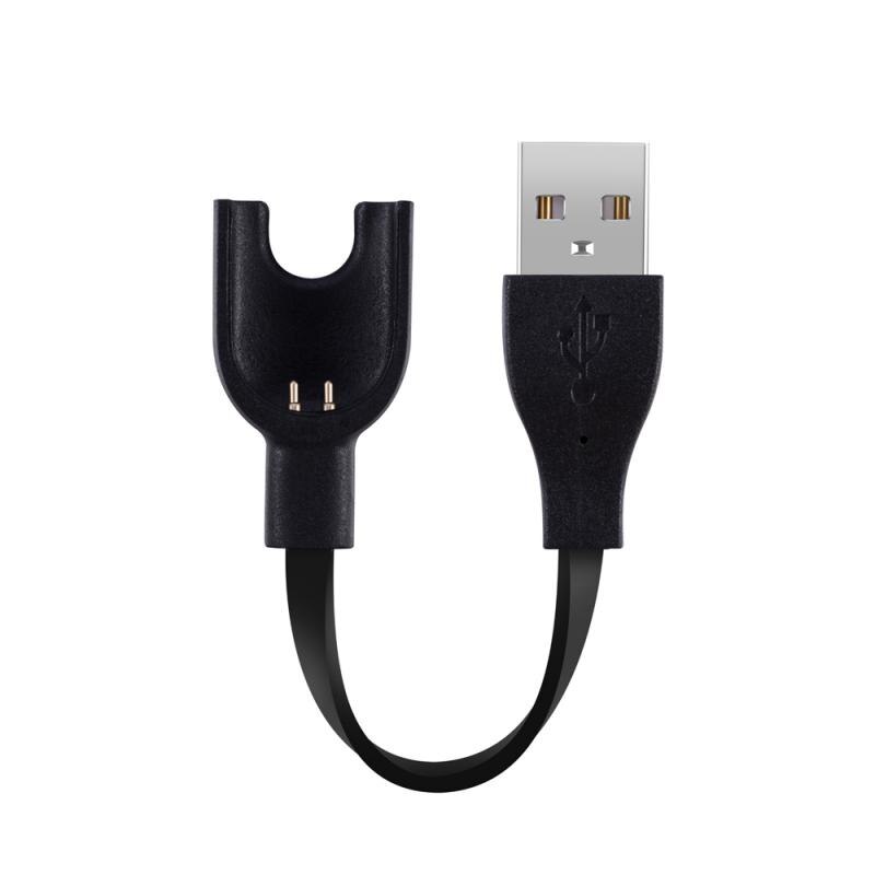 Smart Watch Replacement Charger USB Charging Cable For Xiaomi Mi Band 1 2 3 Flexible Unwound Cable And Beautiful Metal Connector: Default Title