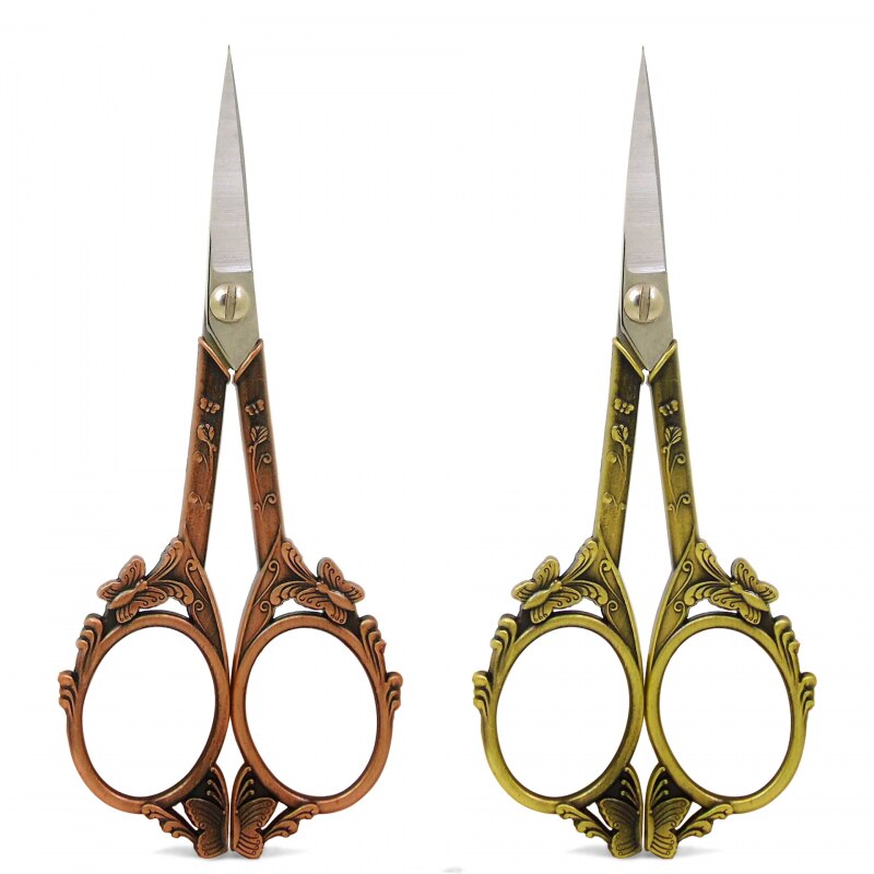 Tijeras de mariposa Retro Para tallar, tijeras de costura antiguas, tijeras de costura de sastre Vintage