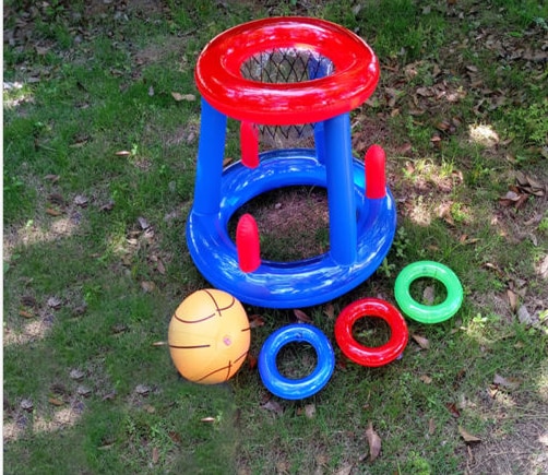 Flotador de baloncesto de agua, flotador, juego inflable, piscina de natación, juguete para deportes acuáticos, piscina, juguetes flotantes para niños