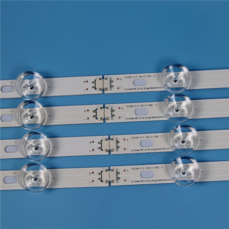 Tira de luces LED de retroiluminación, Kit de barras para LG 42LB652V 42LB653V, 42LB653V-ZK 42LB652V-ZA 42LB656V-ZN, bandas de lámparas