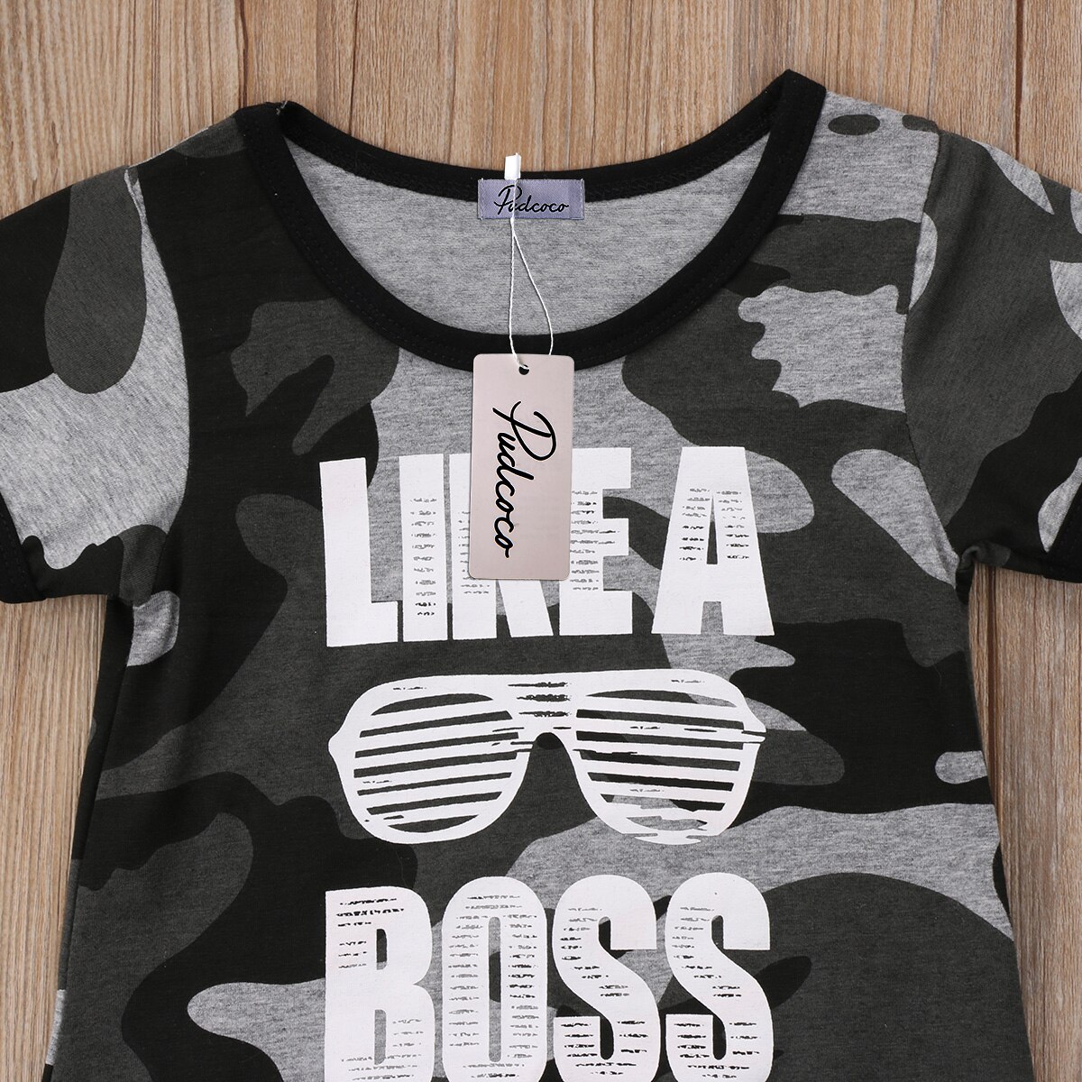 Toddler Infant Baby Boy Girl Kids Cotton Romper Camouflage Infant Jumpsuit Short Sleeve Clothes Outfit