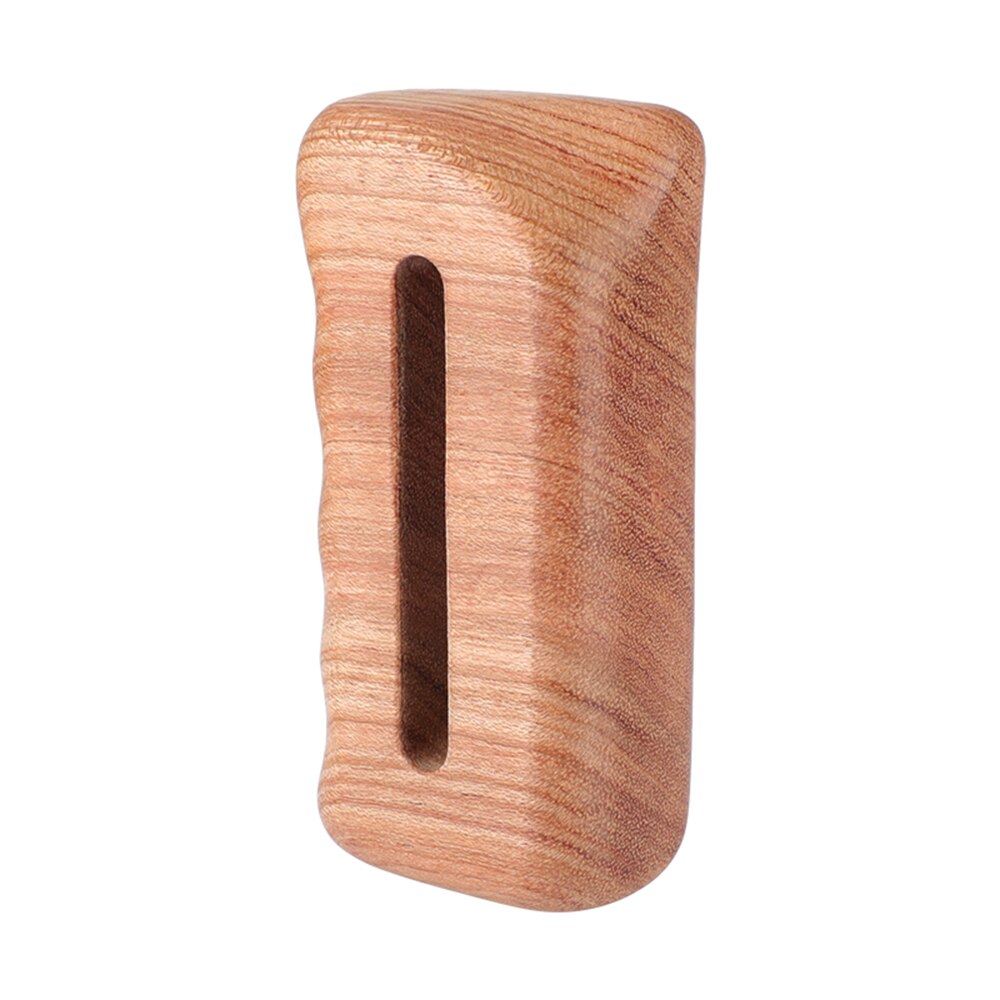 CAMVATE Wooden (Right &amp; Left) Handles With 1/4&quot;-20 Mounting Groove For DSLR Camera Cage Rig/DV Video Cage Rig Support System