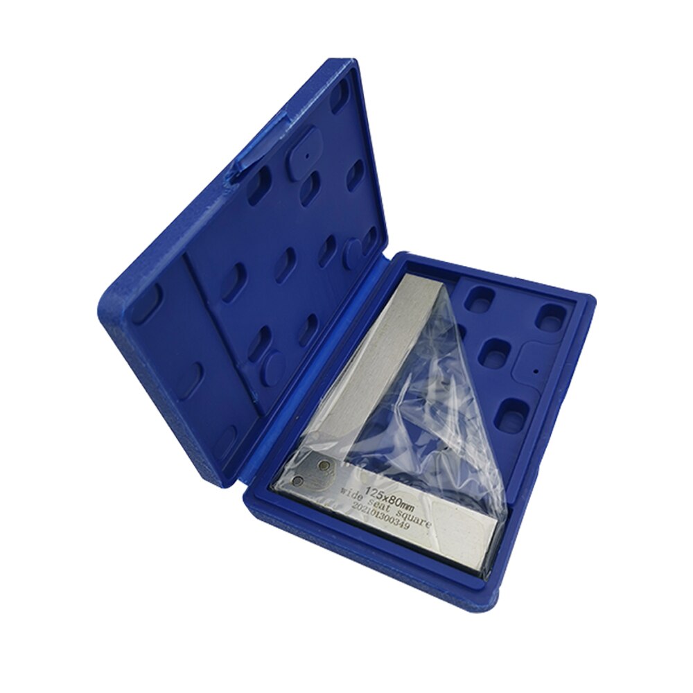 ALLSOME Machinist Square 90 Degree Right Angle Engineer Set Precision Ground Steel Hardened Angle Ruler HT2059-2064: Orange