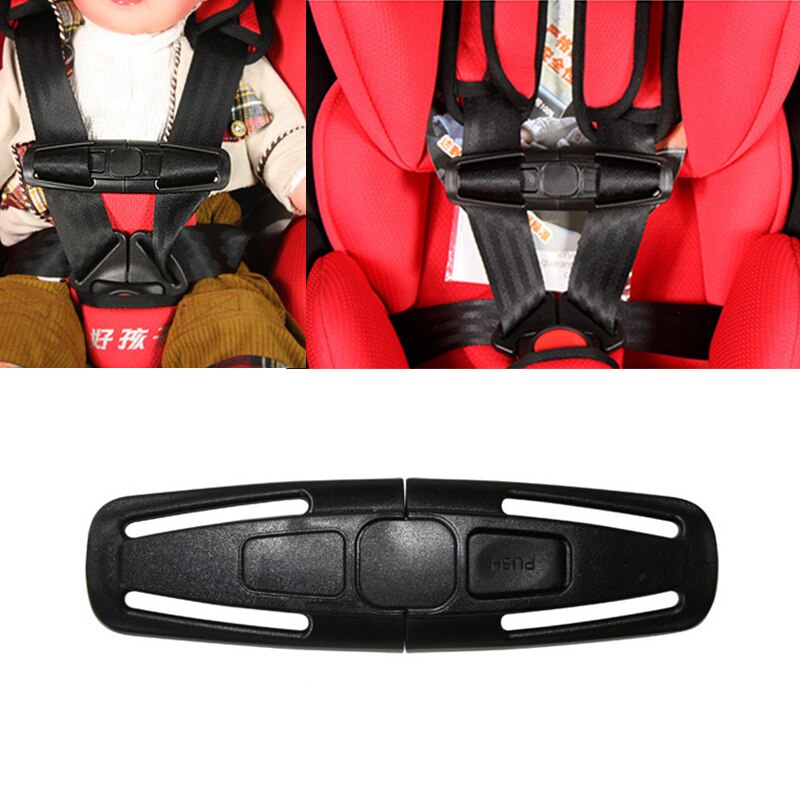 Babysikkerhedssædelås sikkerhedsselespænde justeringssele bryst børneclips sikkert spænde barn holdbart tilbehør til bilsikkerhedssæde