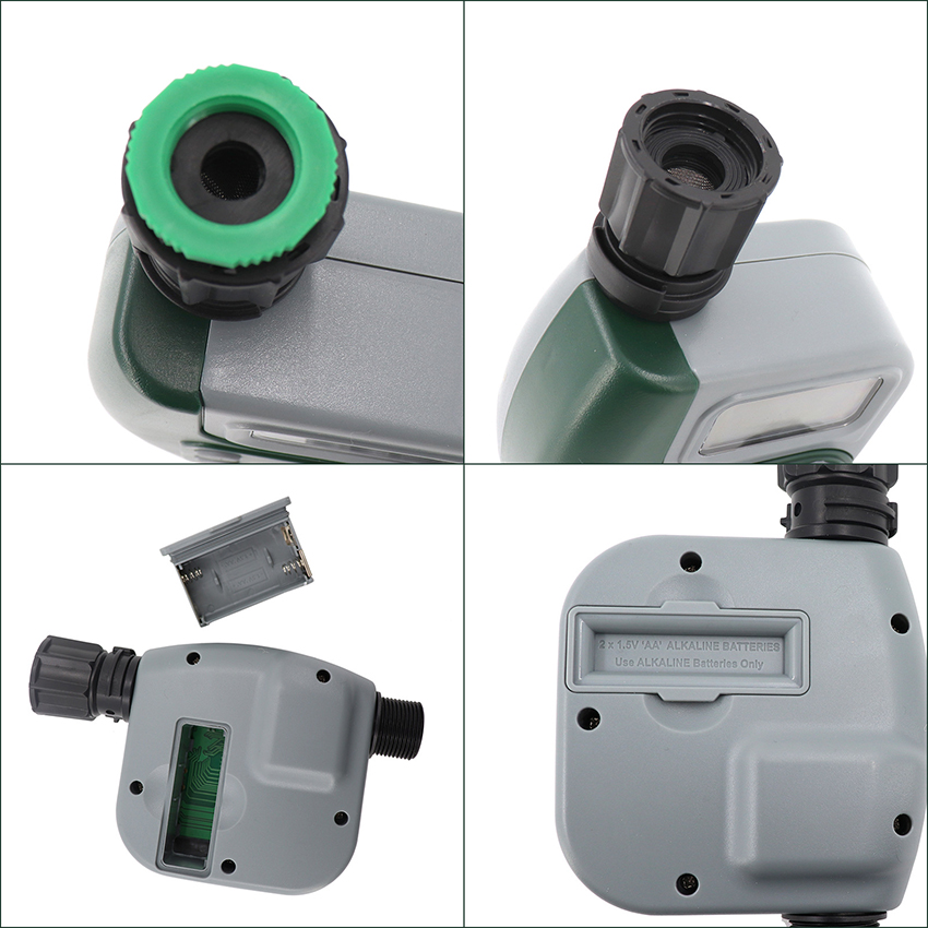 Eine Steckdose Einzelnen-Zifferblatt Schlauch Bewässerung Timer, schlauch Timer Sprinkler-Timer mit Filter Wasserhahn Digitale Bewässerung Timer für Garten Rasen