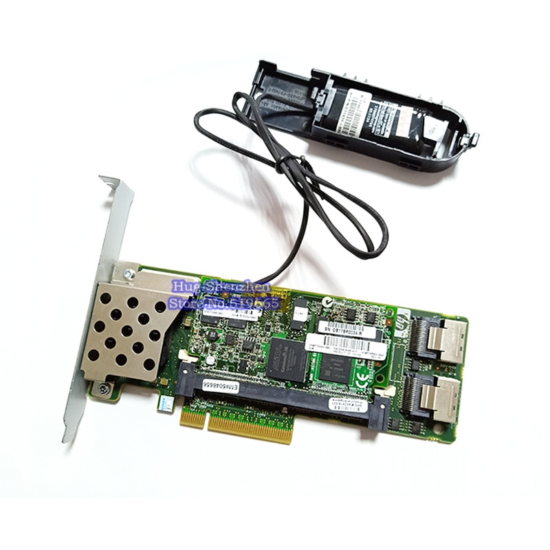 Tarjeta controladora de matriz SAS P410 RAID, 462919-001, 013233-001, 6Gb, PCI-E, con batería de 512M de RAM