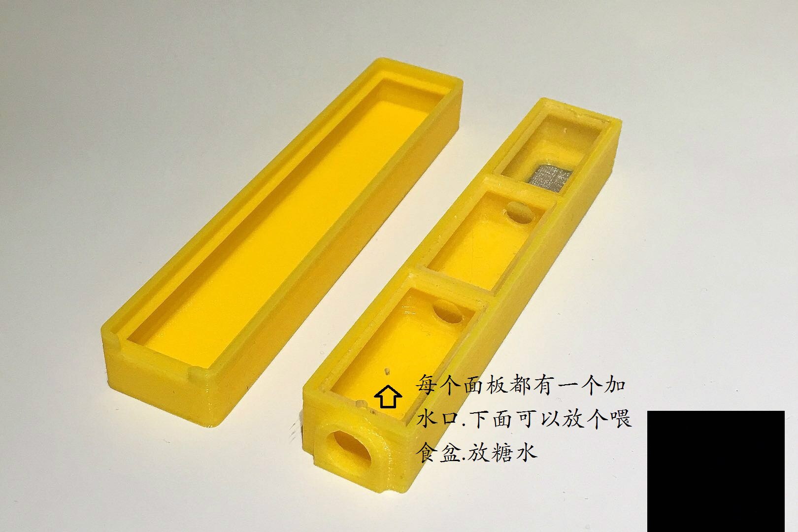 3D Ant Nest 3D Bamboo Post Nest Birthday Desk Decoration Nest Specials ants farm house: Yellow