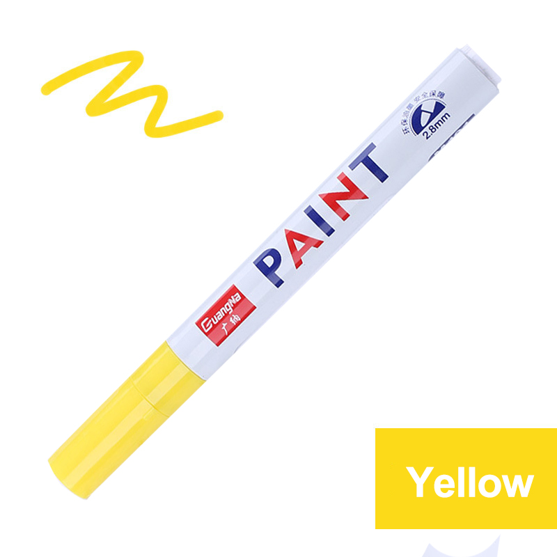 1pcs GuangNa Paint Pen M101 Oil Mark Pen Children's DIY Art Black Card Album Painting Graffiti Pen 2.8mm: PURPLE
