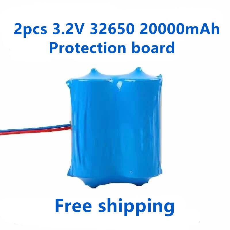 solar lamp battery 3.2V large capacity lithium battery solar street lamp floodlight battery with protection panel