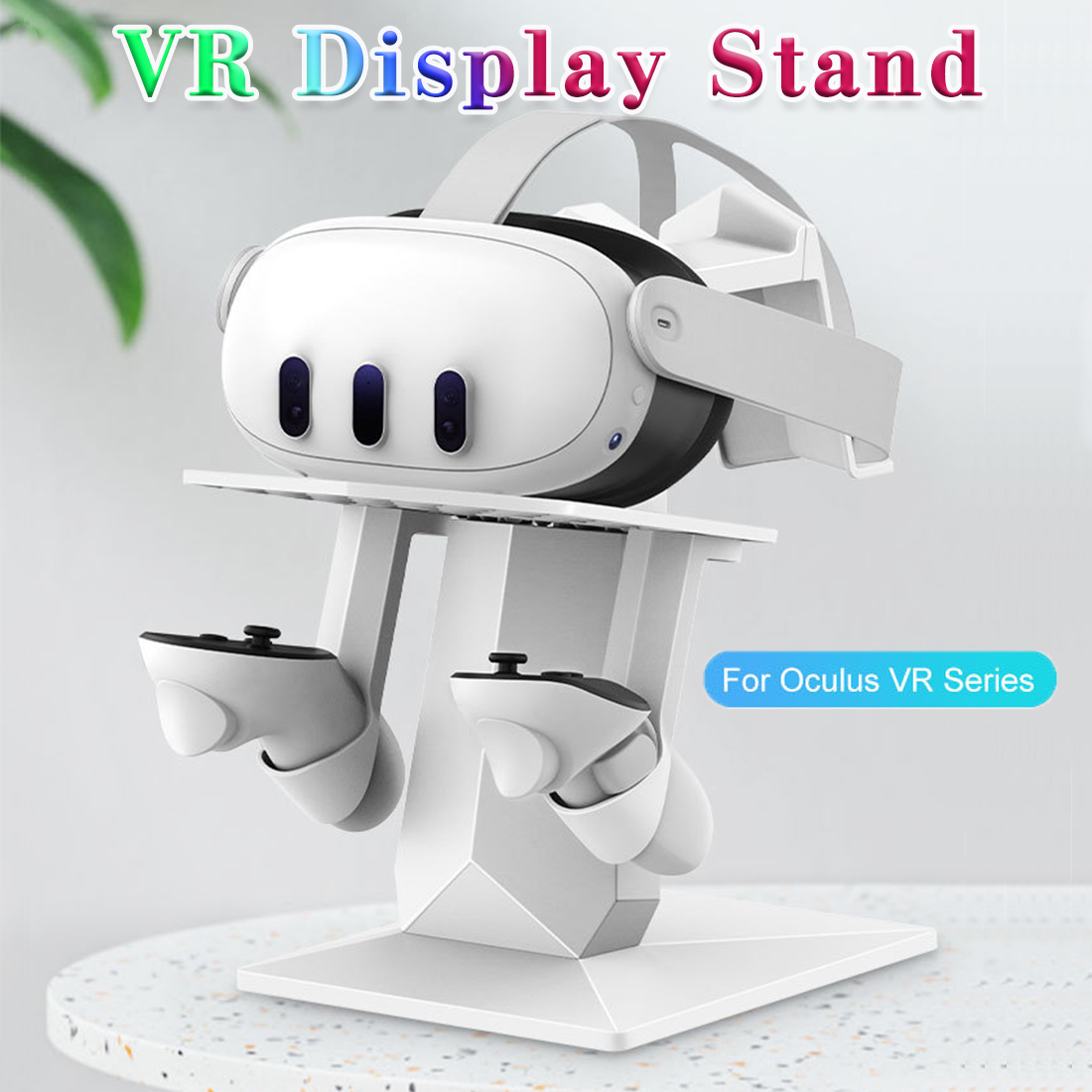 VR-Ständer Anzeige Holdeand Regler für Meta Suche 3/Meta Suche Profi/Oculus Suche 2/Oculus Suche wiederaufladbarer Displayständer