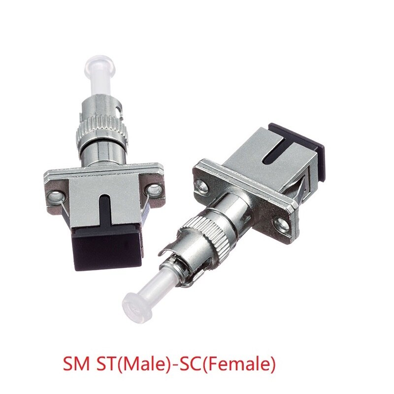 Connecteur adaptateur de Fiber ST mâle-FC femelle ST mâle-SC femelle, monomode ST mâle-LC femelle, convertisseur de Fiber multi SM/MM