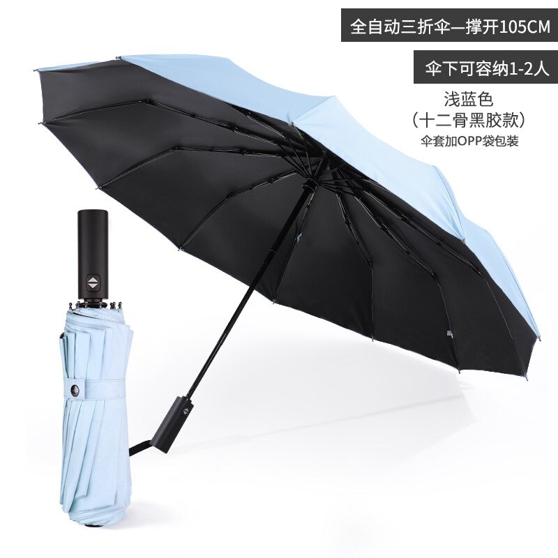 Paraplu Mannen Parasol Sombrillas Para Lluvia Uc Mannen Kinderen Paraplu Voor Meisjes Clear Regen Kids Zomer Parasol Kleine Zonnescherm: Light blue