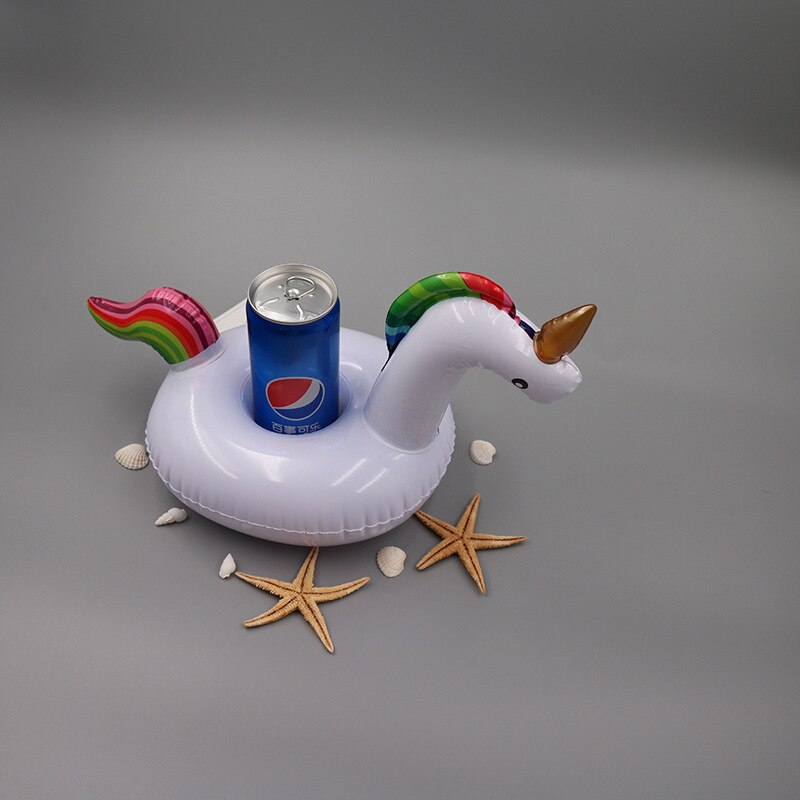 33*18 centimetri Gonfiabile unicorno sottobicchiere Giocattoli per I Bambini Adulti Forniture Spiaggia Divertimento tutto'aria Aperta Piscina di Nuotata Giocattoli spiaggia festa proprietà Giocattolo
