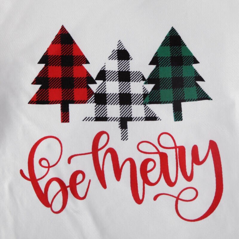 Familie Kerst Pyjama Set Xmas Bijpassende Pyjama Volwassen Kinderen Nachtkleding