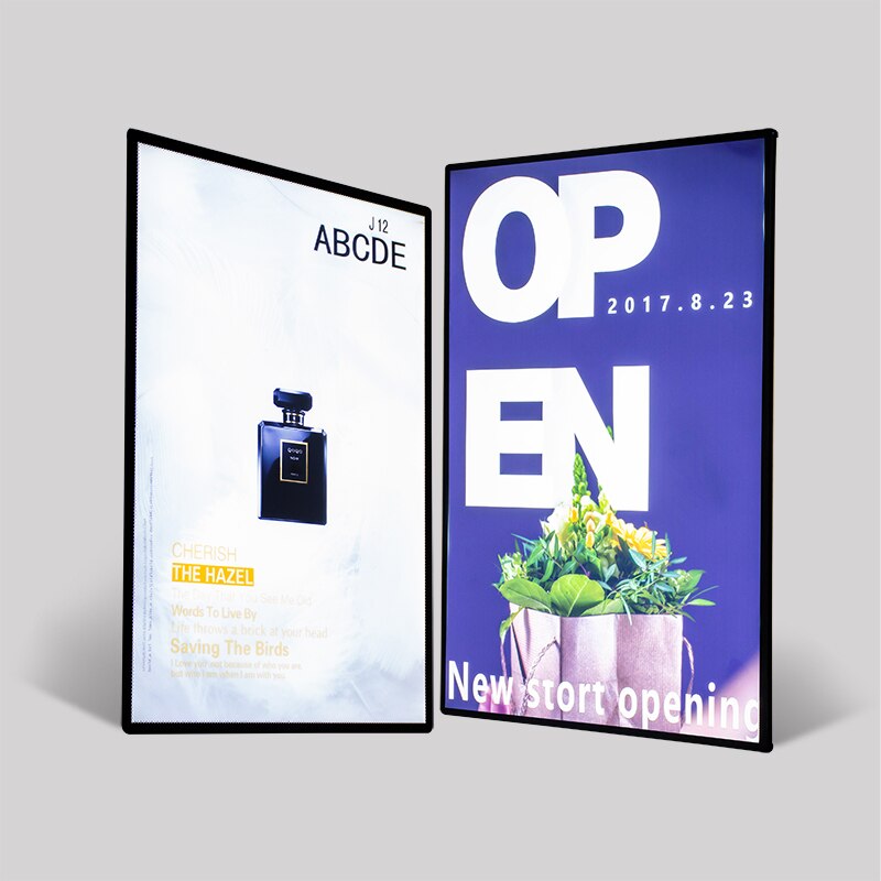 A4 menu board led menu glass menu board light box