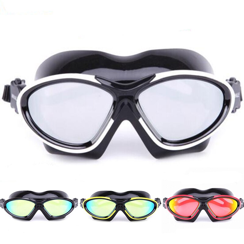 WHALE Anti-Fog UV Lens Swimming goggles Mirror Coating Waterproof Eyewear for men women glasses in pool