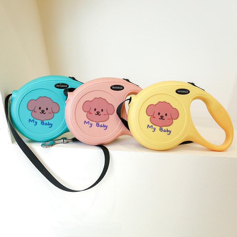 Adjustable Walking Dog Leash Portable Outdoor Pet Training Long Belt Retractable Rope Extendable Traction Accessory dog Belt