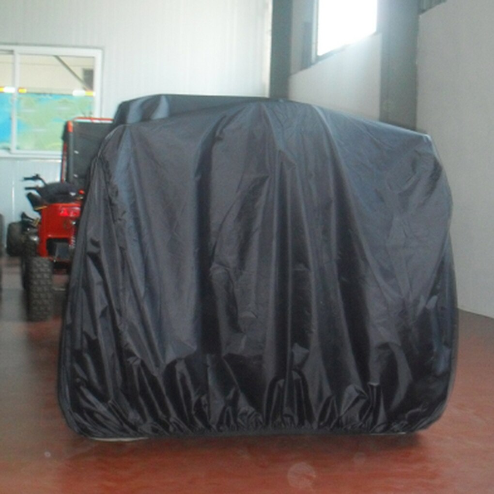 190T ATV Car Covers Vehicle Shelters Waterproof Dust Rain Protectors Canopy Outdoor Silver Black