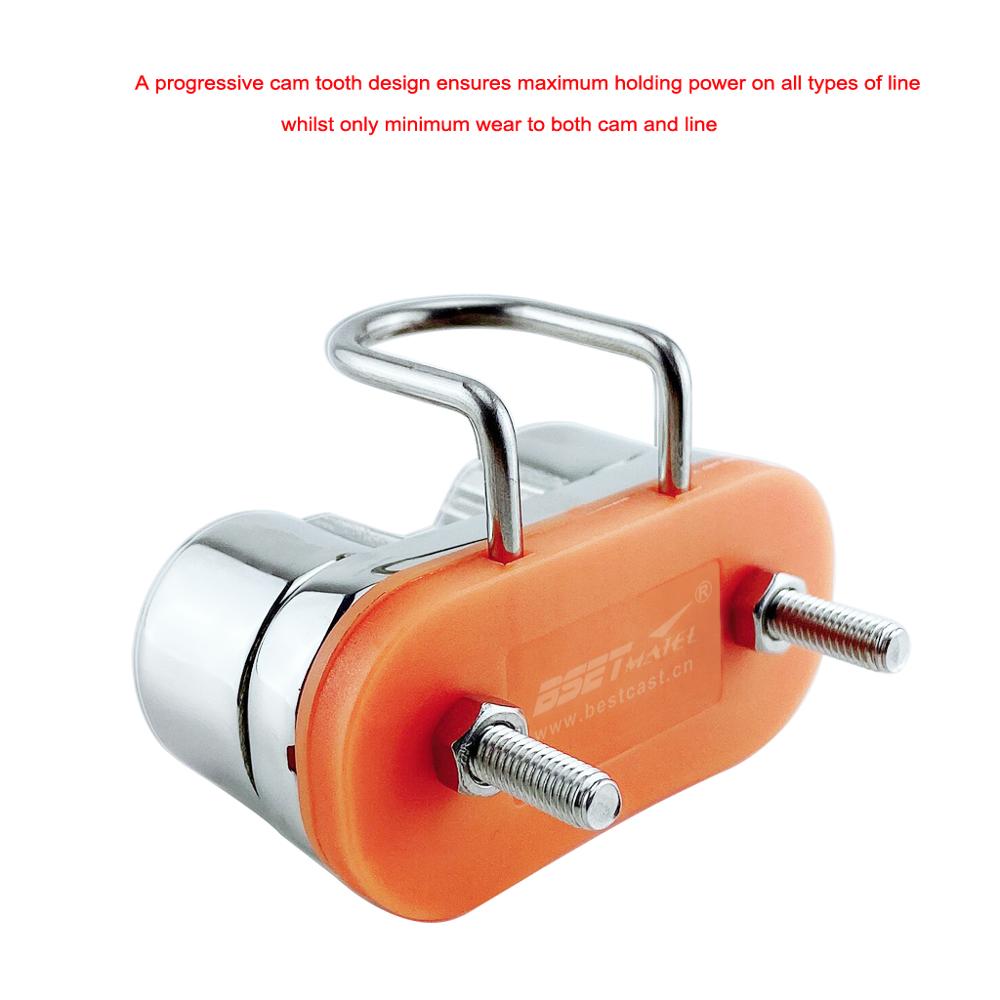 316 Stainless Steel Boat Fast Entry Cam Cleat With Leading Rings Ball Bearings Rope Clamp Pilates Equipment Kayak Marine Yacht
