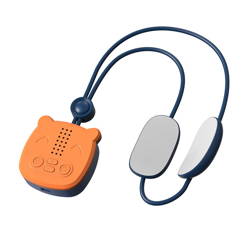 Mini masseur de cou EMS à Double impulsion, pendentif de cou, colonne cervicale, appareil Portable de Massage de la colonne cervicale, compression à température constante