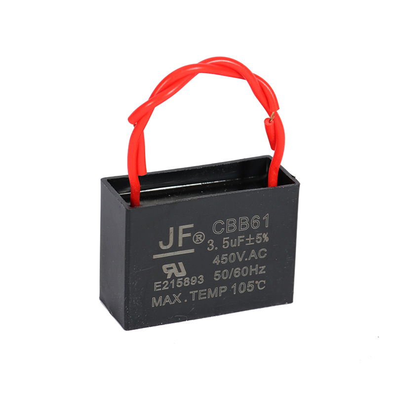 CBB61 starting capacitor 1.5 capacitor 450v motor ceiling fan fan motor with line capacitor fan capacitor