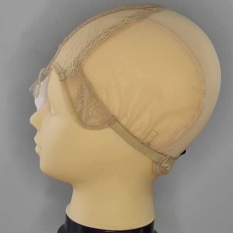 2X6 Closure-wig-caps Frontal lace wig base caps for making frontal lace wigs