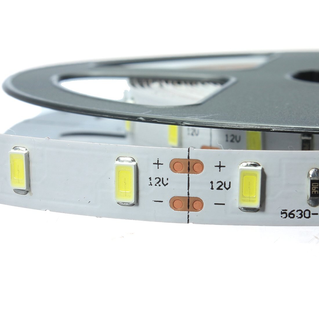 Super ljus 5m 300 smd 5630 led strip bar band sträng av ljus vit