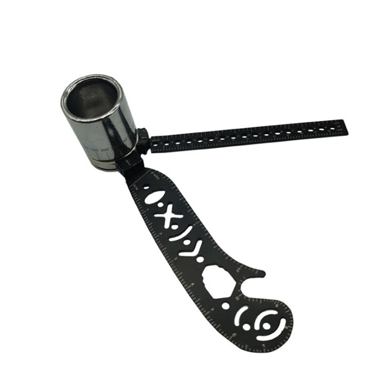 Multi-Function ,Versatile Drawing Tool,Curved Ruler Mini Compass Protractor Combo Patterns for Notepad Designers Artists