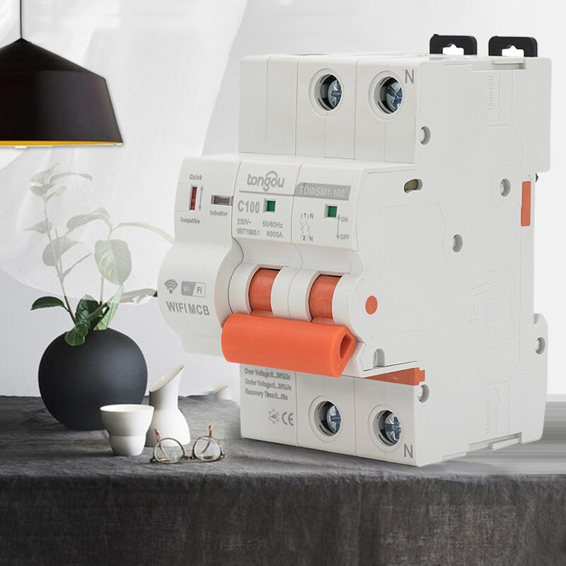 Circuit Breaker Remote Wifi Switch Control App Smart Wireless Timing Off Control WIFI Circuit Breaker Timer Remote Control