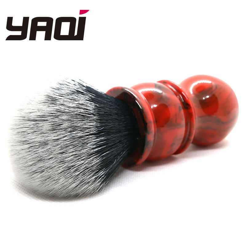 26MM Yaqi Red Marble Shaving Brush Tuxedo Brush Shave For Man