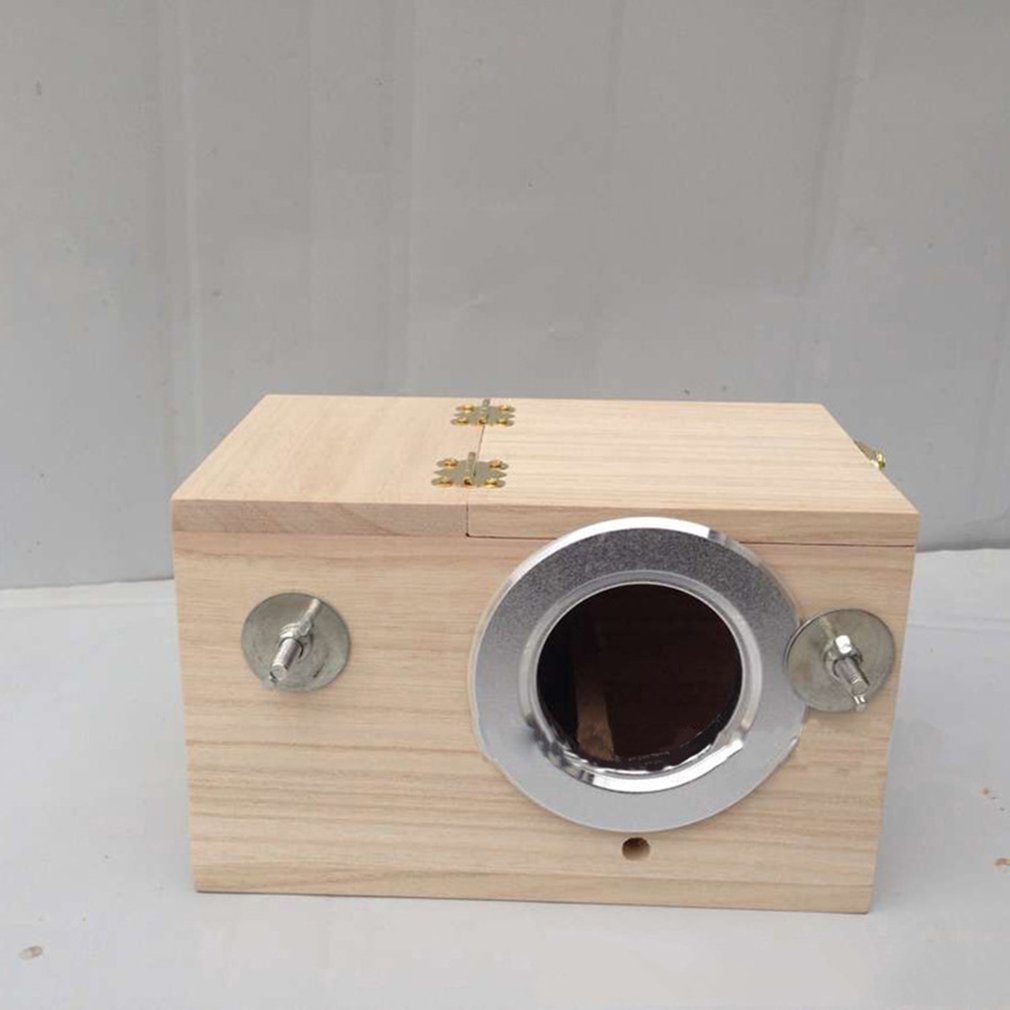 Birds Breeding Box Wooden Parakeet Nesting Box Cage House For Cockatiel Lovebirds Budgie Finch Canary