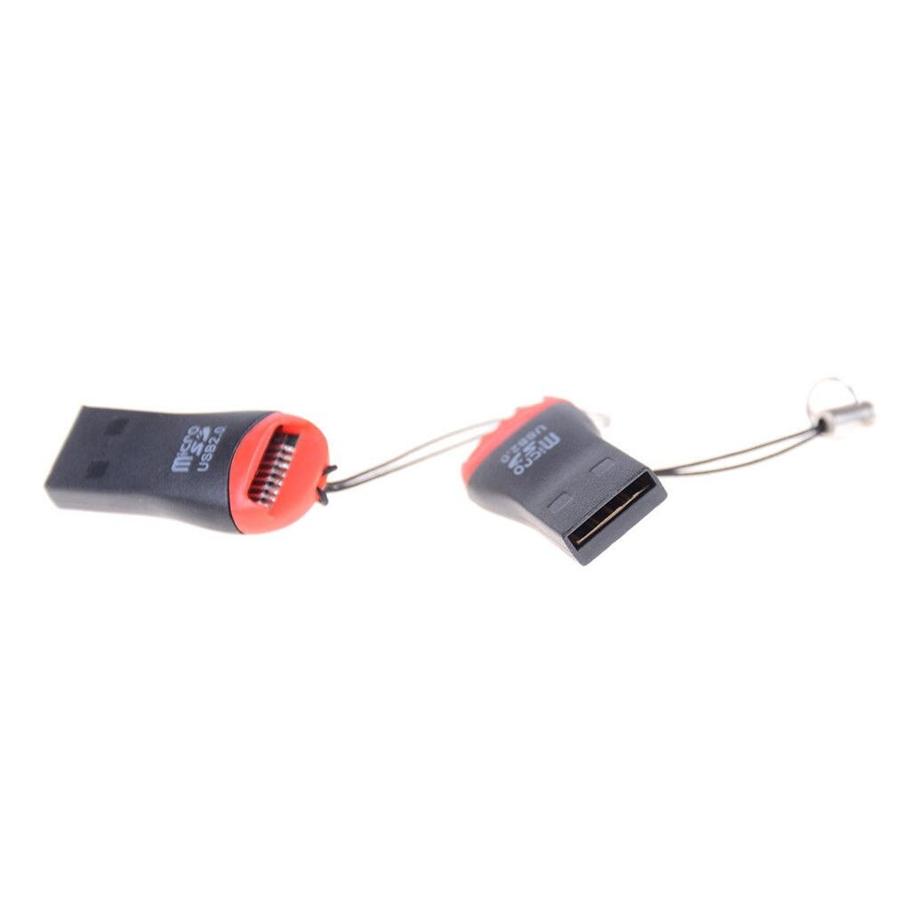 Adaptadores de lector de tarjetas de memoria Mini A USB 2,0, reemplazo del adaptador para cordón de tarjeta Micro SD TF