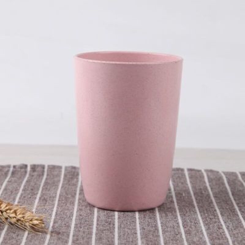 1 PCS Toothbrush Cup reative Portable Simple Plain Wash Gargle Toothbrush Cup: Light Yellow