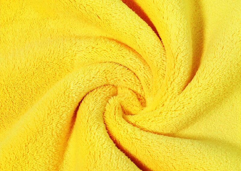 Serviette de bain en molleton de corail haute densité, 60x160cm, Double couche, velours Double face, pour le nettoyage et le polissage de la voiture