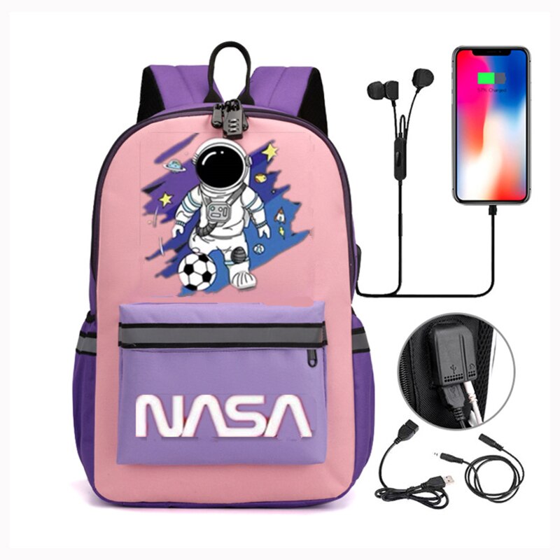 Mode Kinderen Meisjes School Rugzak Voor Tiener Jongens Waterdichte Reizen Bagpack Vrouwen Roze Casual Bag Kids Leuke Laptop Boekentas: Photo color 7