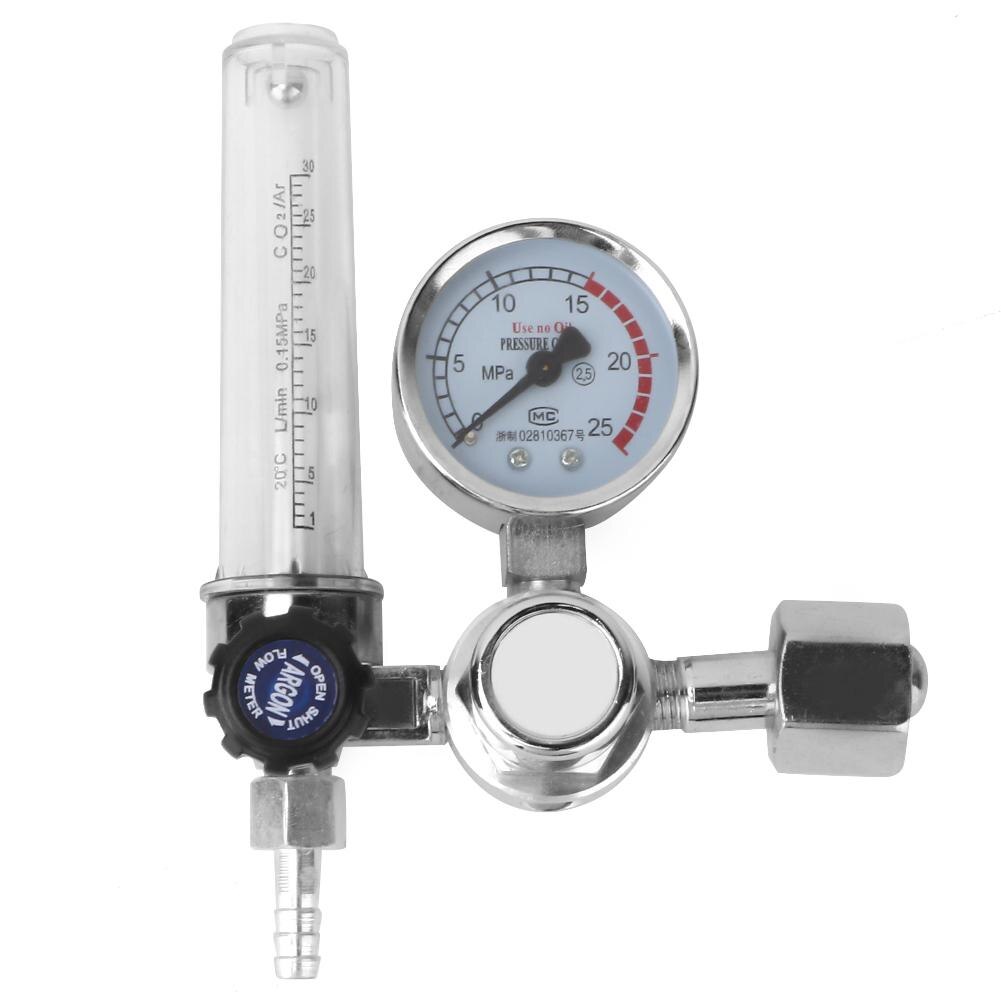 Welding Pressure Gauge Argon CO2 Mig Tig Flow Meter Regulator Pressure Gauge Pressure Gauges for MIG and TIG Welding