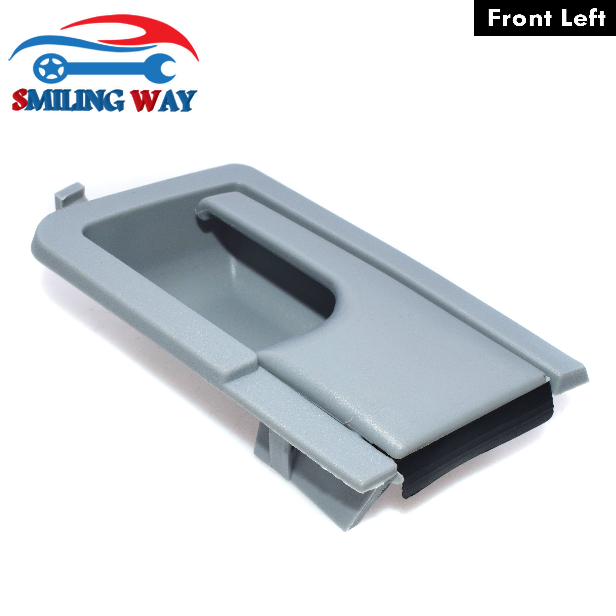 Grå svart innvendig dørhåndtak foran venstre høyre for vw transporter caravelle  t4 1990-2003,  eurovan 1992-2003 701837019, 7 d 0837020
