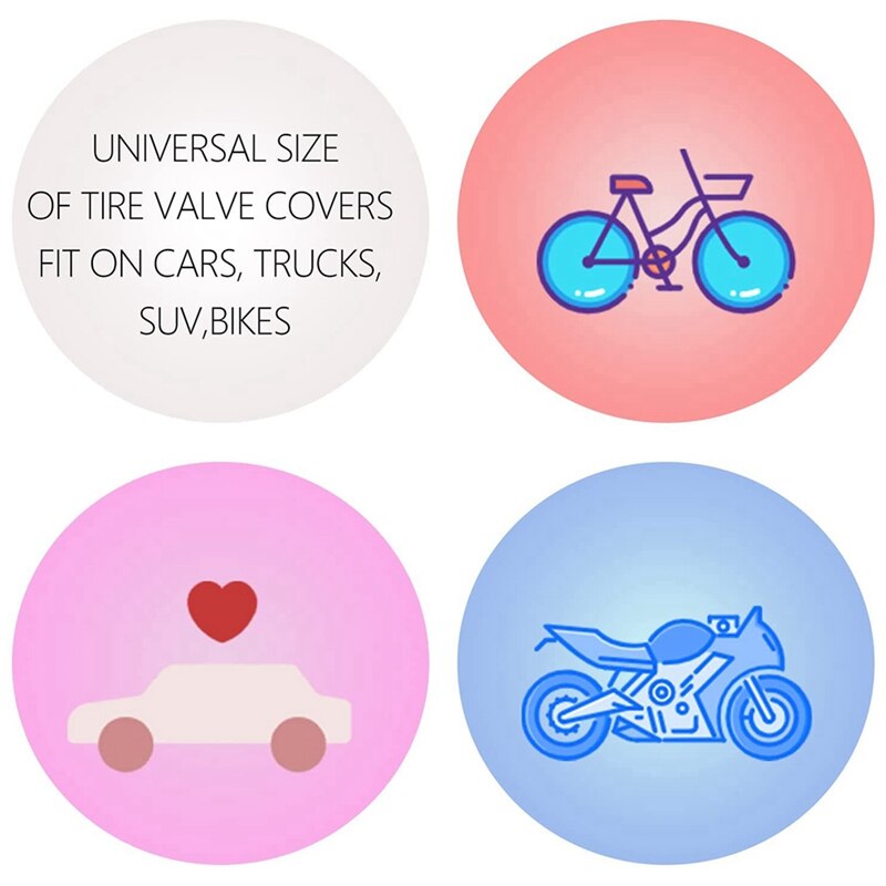 Capuchon de tige de Valve de pneu de voiture, 4 pièces de couvercle d'air de tige de voiture en cristal strass fait à la main