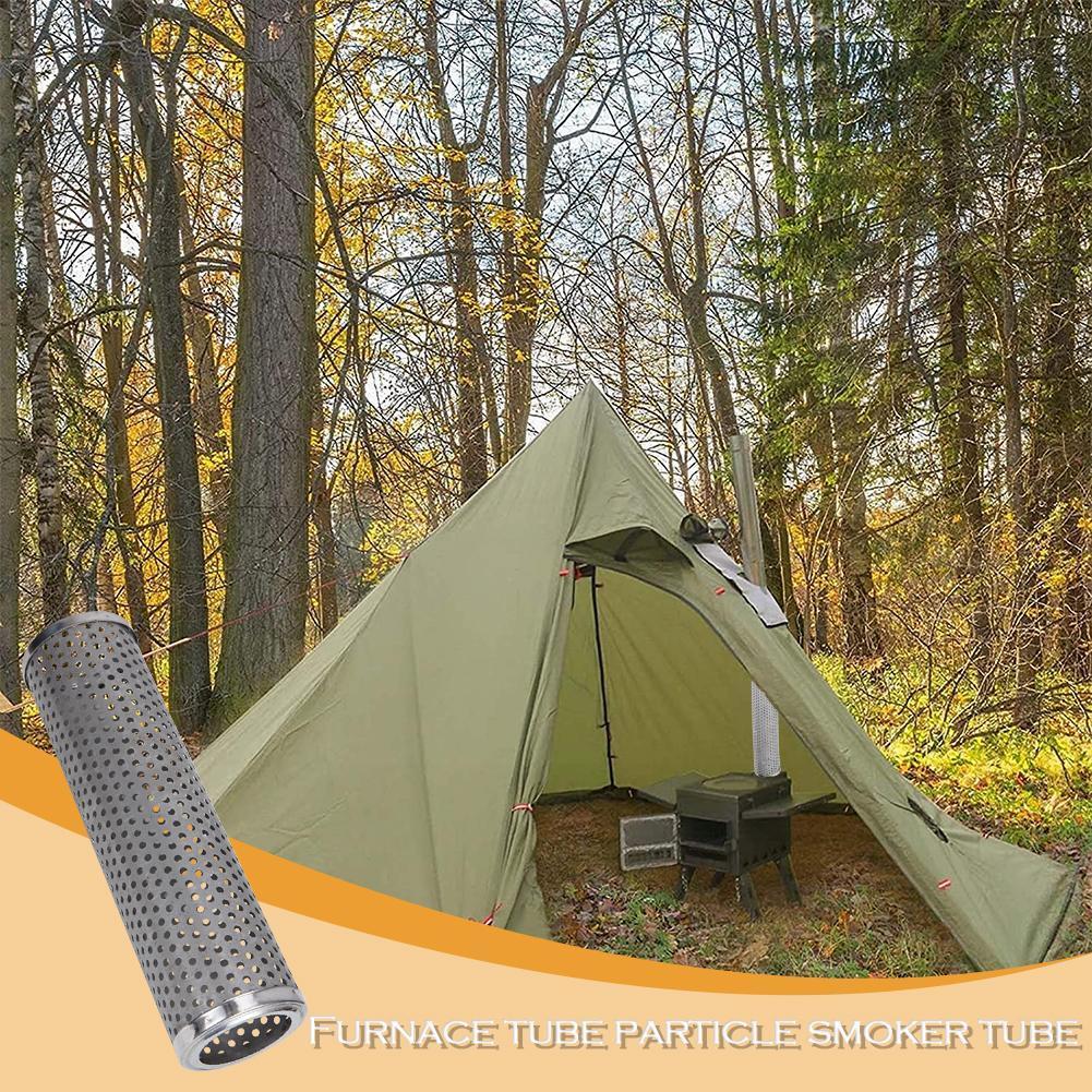 Wood Stove Anti-scalding Cover Camping Tent Stove Chimney Guard Pipe Accessories Campig Stove Protector Tent Smoke Equi O3c5